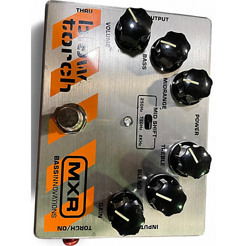 Used MXR blow torch Bass Effect Pedal - musicians--Friend