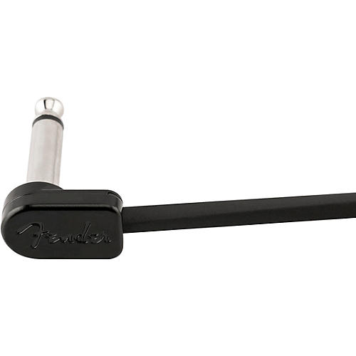 Fender Blockchain Straight to Angle Patch Cables, 3-Pack 16 in. Black - musicians--Friend