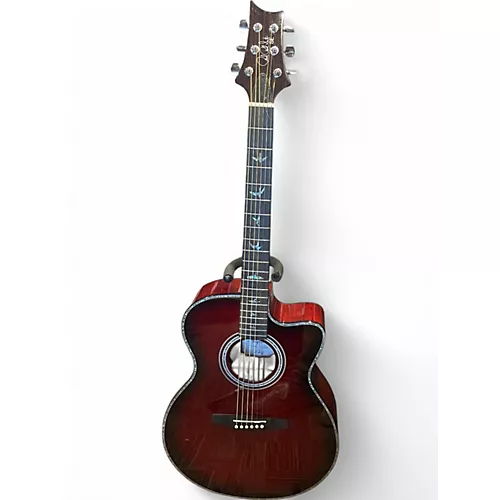 Used PRS Angelus Standard SE Crimson Red Burst Acoustic Guitar Crimson Red Burst - musicians--Friend