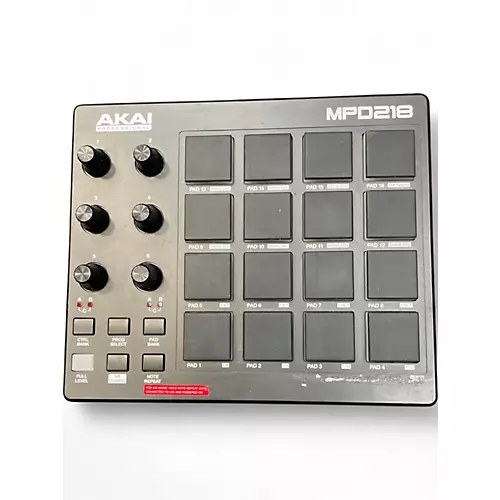 Used Akai Professional MPD218 MIDI Controller - musicians--Friend