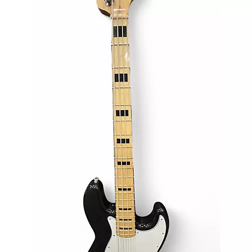 Used Fender Geddy Lee Signature Jazz Bass Black Electric Bass Guitar Black - musicians--Friend