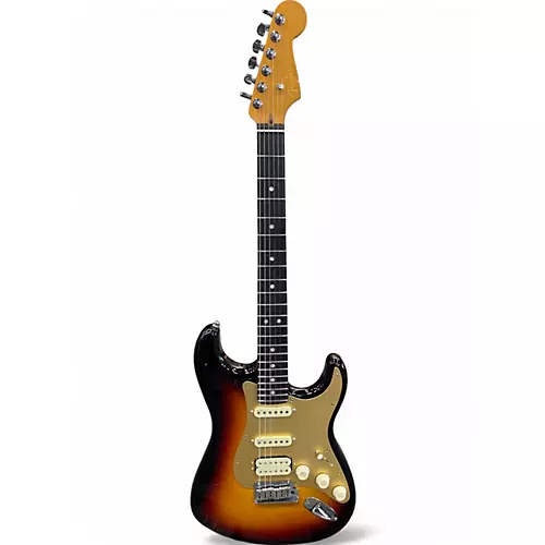 Used 2023 Fender American Ultra Stratocaster II 3 Color Sunburst Solid Body Electric Guitar 3 Color Sunburst - musicians--Friend