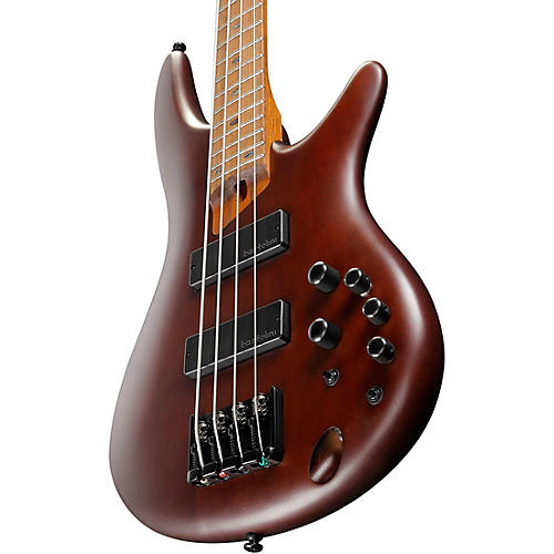 Ibanez SR500E Electric Bass Black Aurora Burst - musicians--Friend