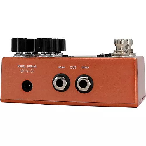 Walrus Audio Monumental Stereo Harmonic Tap Tremolo Effects Pedal Orange - musicians--Friend