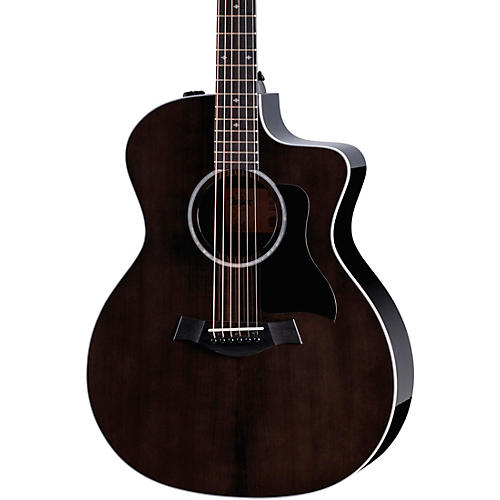 Taylor 214ce Special-Edition Grand Auditorium Acoustic-Electric Guitar Trans Grey - musicians--Friend