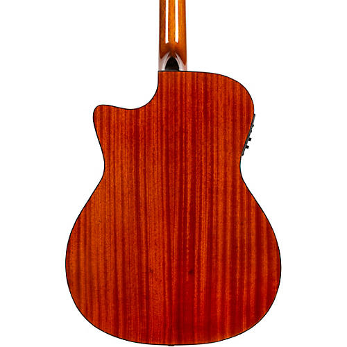 Rogue RA-090 Concert Cutaway Acoustic-Electric Guitar Mahogany - musicians--Friend