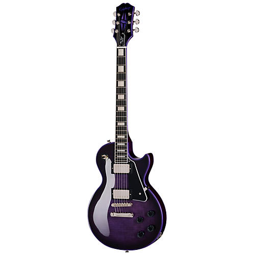Epiphone Les Paul Custom Widow Guitar Center-Exclusive Electric Guitar Indigo Burst - musicians--Friend
