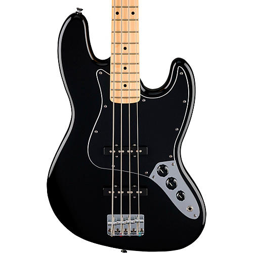 Fender Standard Jazz Bass Maple Fingerboard Black - musicians--Friend