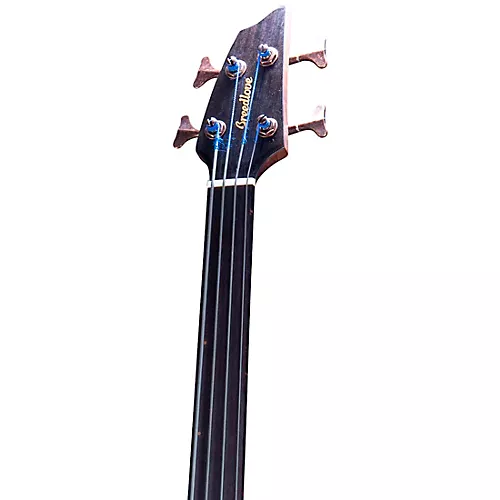 Breedlove Pursuit Exotic S CE Fretless Concerto Acoustic-Electric Bass Amber Burst - musicians--Friend