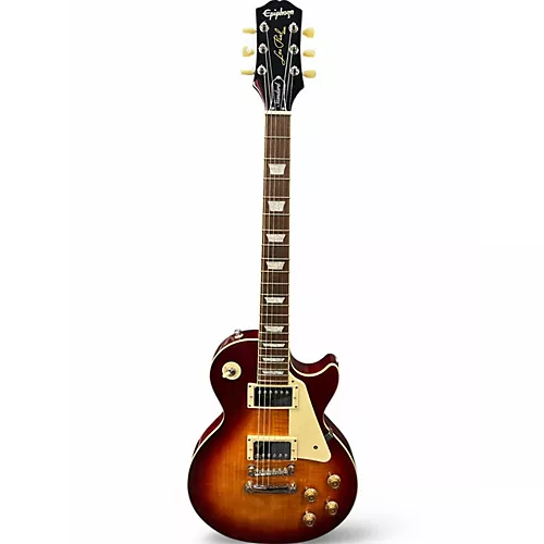 Used Epiphone Les Paul Standard 2 Color Sunburst Solid Body Electric Guitar 2 Color Sunburst - musicians--Friend