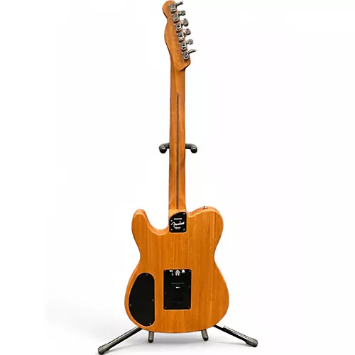 Used 2022 Fender Acoustasonic Player Telecaster ATOMIC WHITE Acoustic Electric Guitar ATOMIC WHITE - musicians--Friend