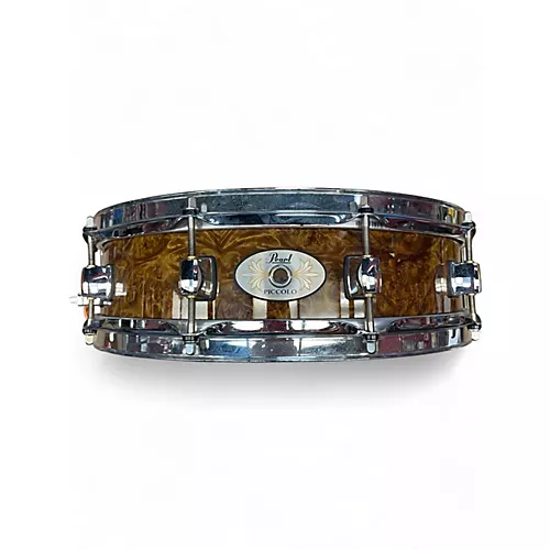 Used Pearl 14in PICCOLO EXOTIC BURL MAPLE Drum EXOTIC BURL MAPLE 33 - musicians--Friend