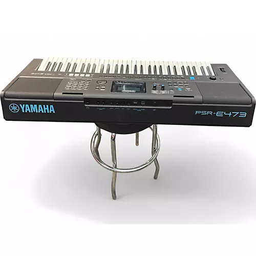 Used Yamaha PSRE473 Portable Keyboard - musicians--Friend