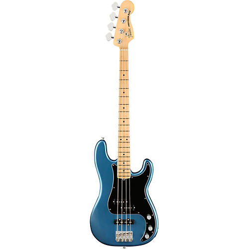 Fender American Performer Precision Bass Maple Fingerboard Satin Lake Placid Blue - musicians--Friend