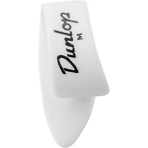 Dunlop DUNLOP 9002P MED THUMB PICK WHT (4) - musicians--Friend