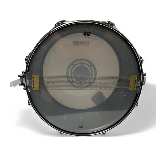 Used DW 13X7 Collector's Series Snare Satin Brass Drum Satin Brass 198 - musicians--Friend