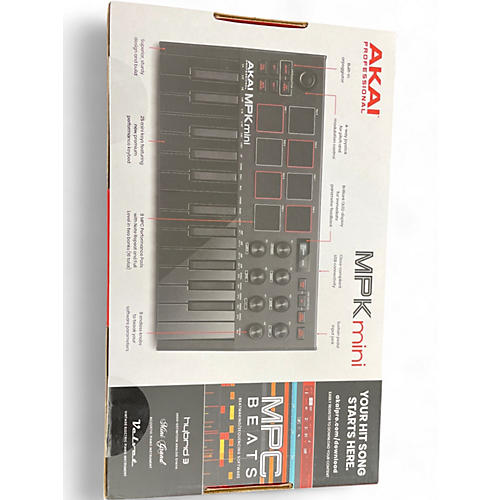 Used Akai Professional MPK Mini MIDI Controller - musicians--Friend