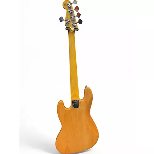 Used Squier Classic Vibe 70s Jazz Bass V Natural Electric Bass Guitar Natural - musicians--Friend