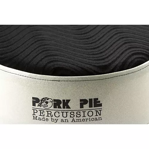 Pork Pie Round Drum Throne Black Sparkle - musicians--Friend