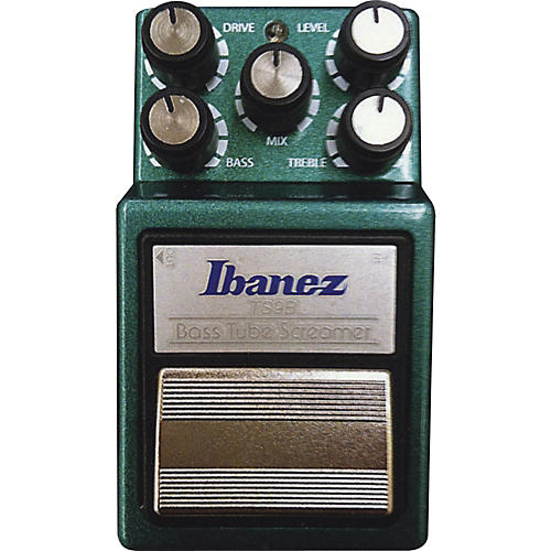 Ibanez 9 Series TS9B Bass Tube Screamer Overdrive Bass Effects Pedal Green - musicians--Friend