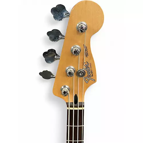 Used Fender Standard Jazz Bass Red Electric Bass Guitar Red - musicians--Friend