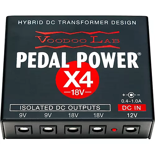 Voodoo Lab Pedal Power X4-18V Isolated Power Supply - musicians--Friend