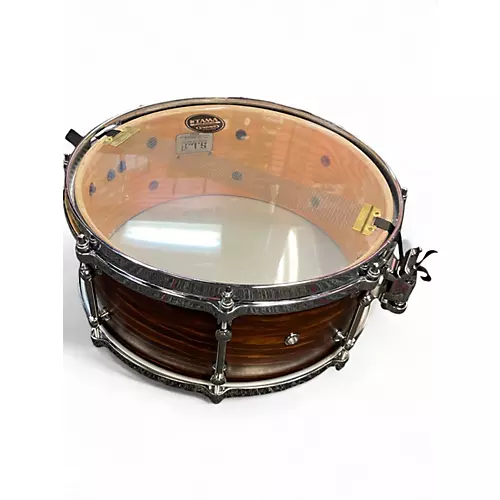 Used TAMA 6X14 Sound Lab Project Snare Walnut Drum Walnut 13 - musicians--Friend