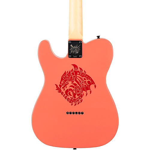 Fender Monster Hunter Rathalos Telecaster Electric Guitar Rathalos Red - musicians--Friend