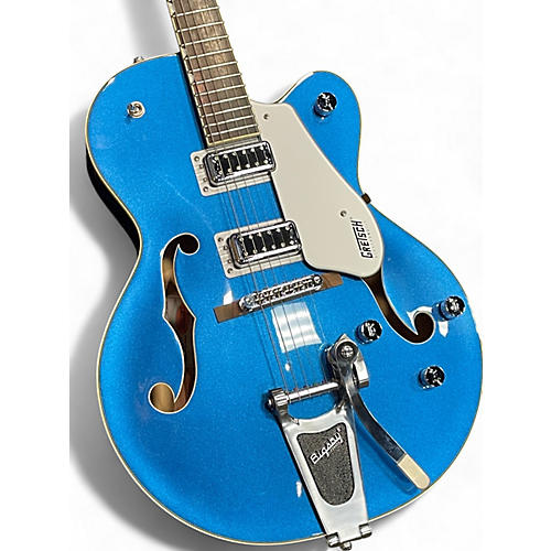 Used Gretsch Guitars G5420T Electromatic Blue Hollow Body Electric Guitar Blue - musicians--Friend