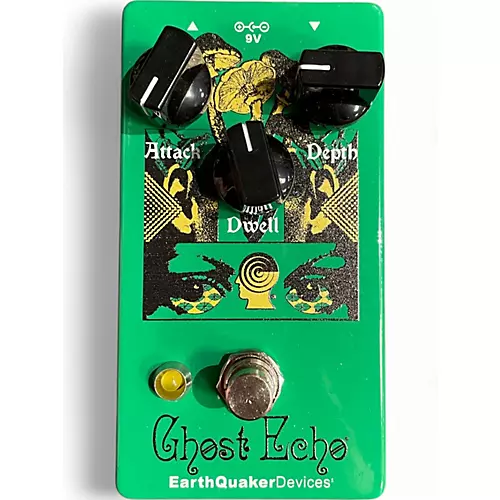 Used EarthQuaker Devices Ghost Echo Reverb Brain Dead Effect Pedal - musicians--Friend