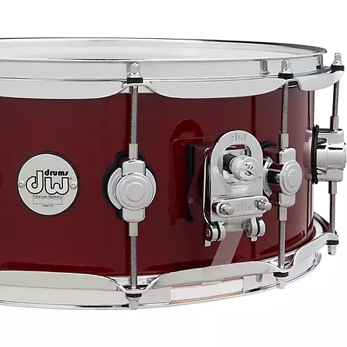 DW Design Series Snare Drum 14 x 6 in. Cherry Stain - musicians--Friend