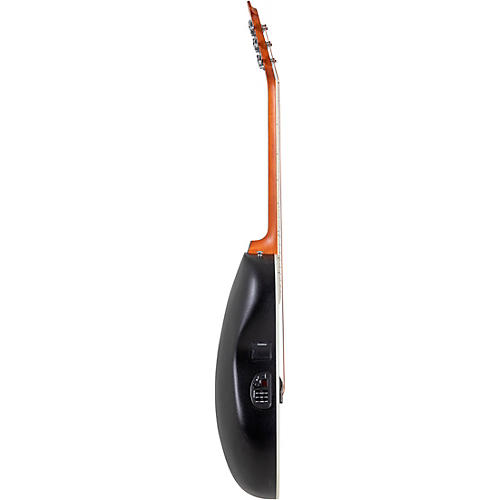 Ovation CS24P Celebrity Series Traditional Plus Mid-Depth Acoustic-Electric Guitar Nutmeg Burled Maple - musicians--Friend