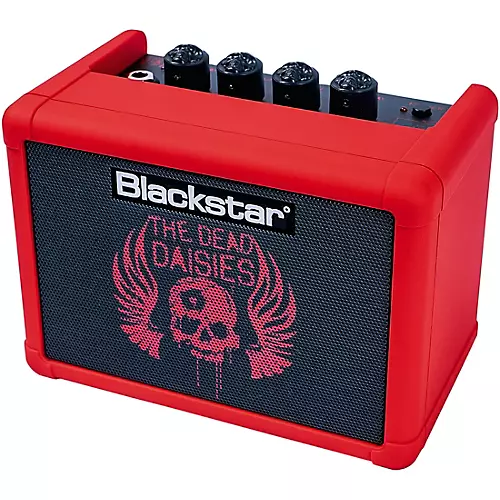 Blackstar The Dead Daisies Limited Edition FLY 3 Bluetooth 3W 1x3 Mini Guitar Combo Amp Red - musicians--Friend
