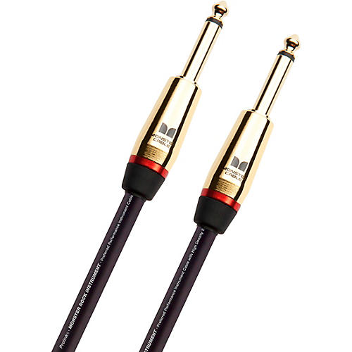 Monster Cable Prolink Rock Pro Audio Instrument Cable 12 ft. Black - musicians--Friend