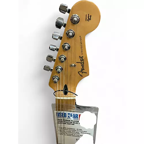 Used Fender Player Stratocaster Blue Solid Body Electric Guitar Blue - musicians--Friend