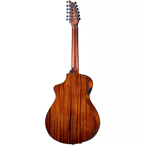Breedlove Discovery S Concert 12-String CE European Spruce-African Mahogany Acoustic-Electric Guitar Edge Burst - musicians--Friend