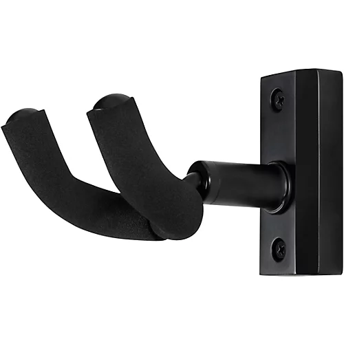 Proline Solid Wood Guitar Hanger - Black, 2-Pack - musicians--Friend