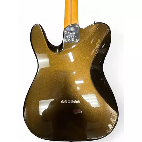 Used Fender American Ultra Telecaster Texas Tea Solid Body Electric Guitar Texas Tea - musicians--Friend
