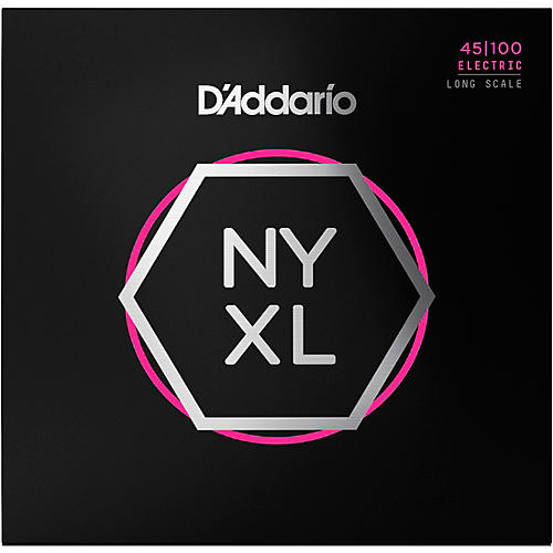 D'Addario NYXL45100 Gauge NPS Long-Scale Bass Strings - musicians--Friend