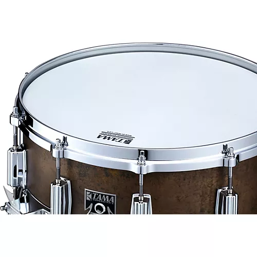 TAMA 50th Anniversary Mastercraft Bell Brass Snare Drum 14 x 6.5 in. - musicians--Friend