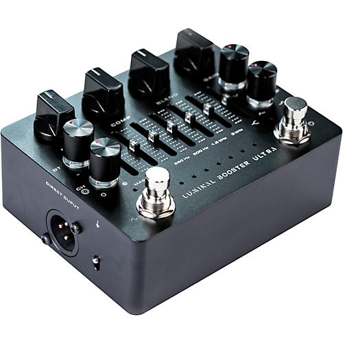Darkglass Luminal Booster Ultra Compression and Harmonic Boost Combo Effects Pedal Black - musicians--Friend