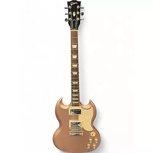 Used 2019 Gibson Limited Edition SG Standard Rose Gold Solid Body Electric Guitar Rose Gold - musicians--Friend
