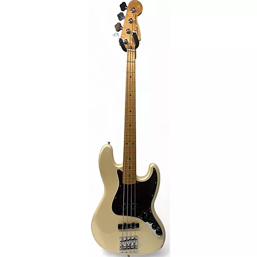 Used Fender Player Plus Active Jazz Bass Olympic Pearl Electric Bass Guitar Olympic Pearl - musicians--Friend