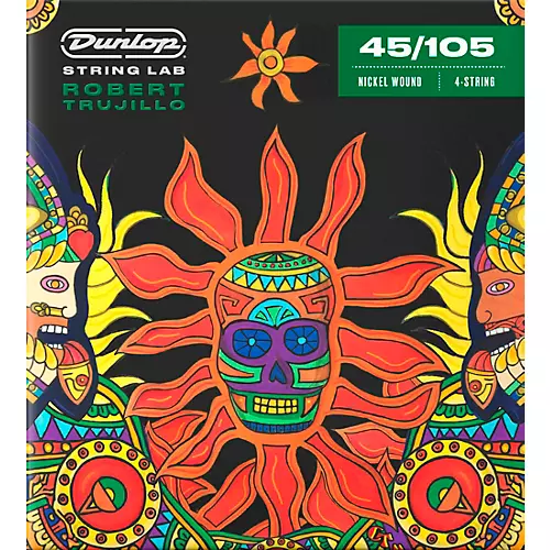Dunlop Robert Trujillo Nickel Wound 4-String Electric Bass Strings 45 - 105 - musicians--Friend