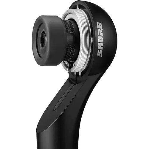 Shure Nexadyne Amp Mic, XLR, Black Black - musicians--Friend