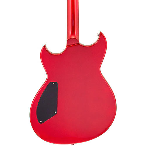 Reverend Reeves Gabrels Spacehawk HT Semi-Hollow Electric Guitar Metallic Red - musicians--Friend
