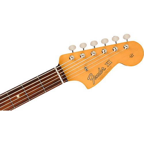 Fender Vintera II '60s Bass VI 6-String Bass Guitar Lake Placid Blue - musicians--Friend