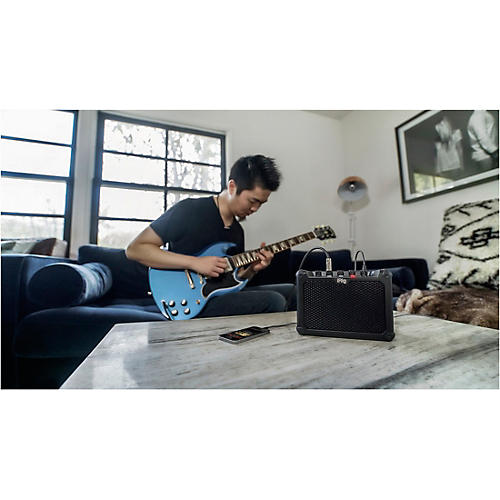 IK Multimedia iRig Micro Amp 15W 1x4 Battery-Powered Guitar Combo Amp Black - musicians--Friend