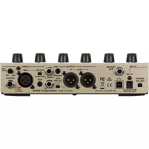 BOSS VE-8 Acoustic Singer Multi-Effects Pedal - musicians--Friend