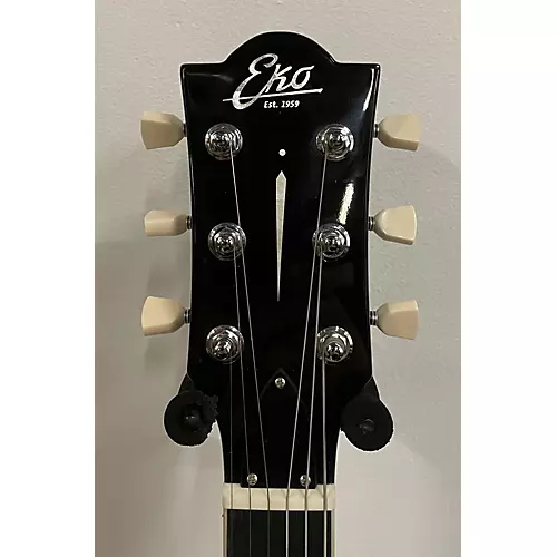 Used EKO VL 480 GT-v Lefty Copper Electric Guitar Copper - musicians--Friend